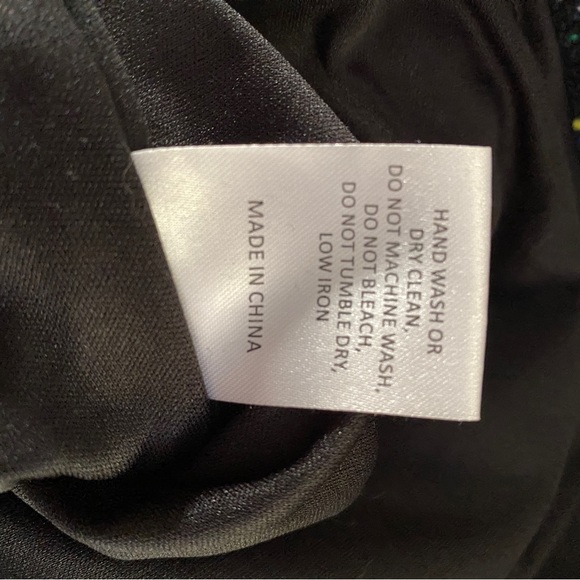 Hutch Bright Time To Start Rainbow Tweed Mini Dress Size Large - Picture 13 of 14